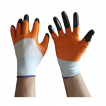 Нейлоновые перчатки с нитриловым обливом 